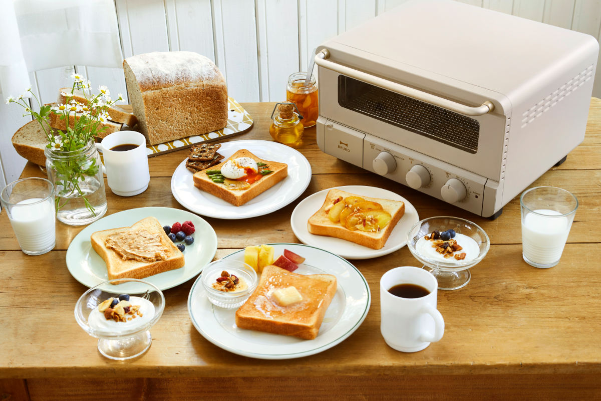 BRUNO（ブルーノ） オーブントースター スチーム＆ベイクトースター