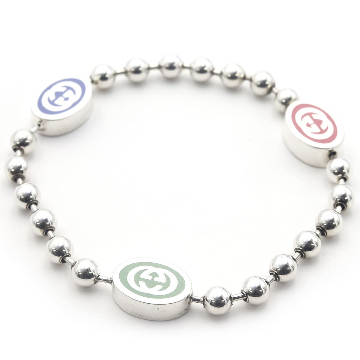 グッチ ブレスレット メンズ シルバー 925 GUCCI レディース ボール