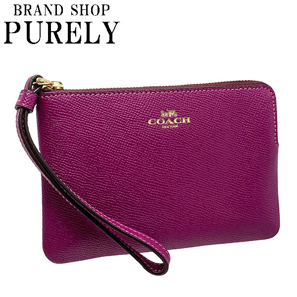 COACH（コーチ） 国内発送 ポーチ レディース 小物入れ クロスグレイン