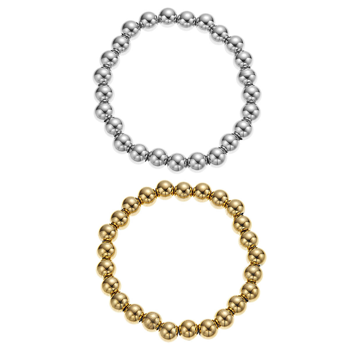 ブレスレット レディース メンズ サージカルステンレス製 ボール