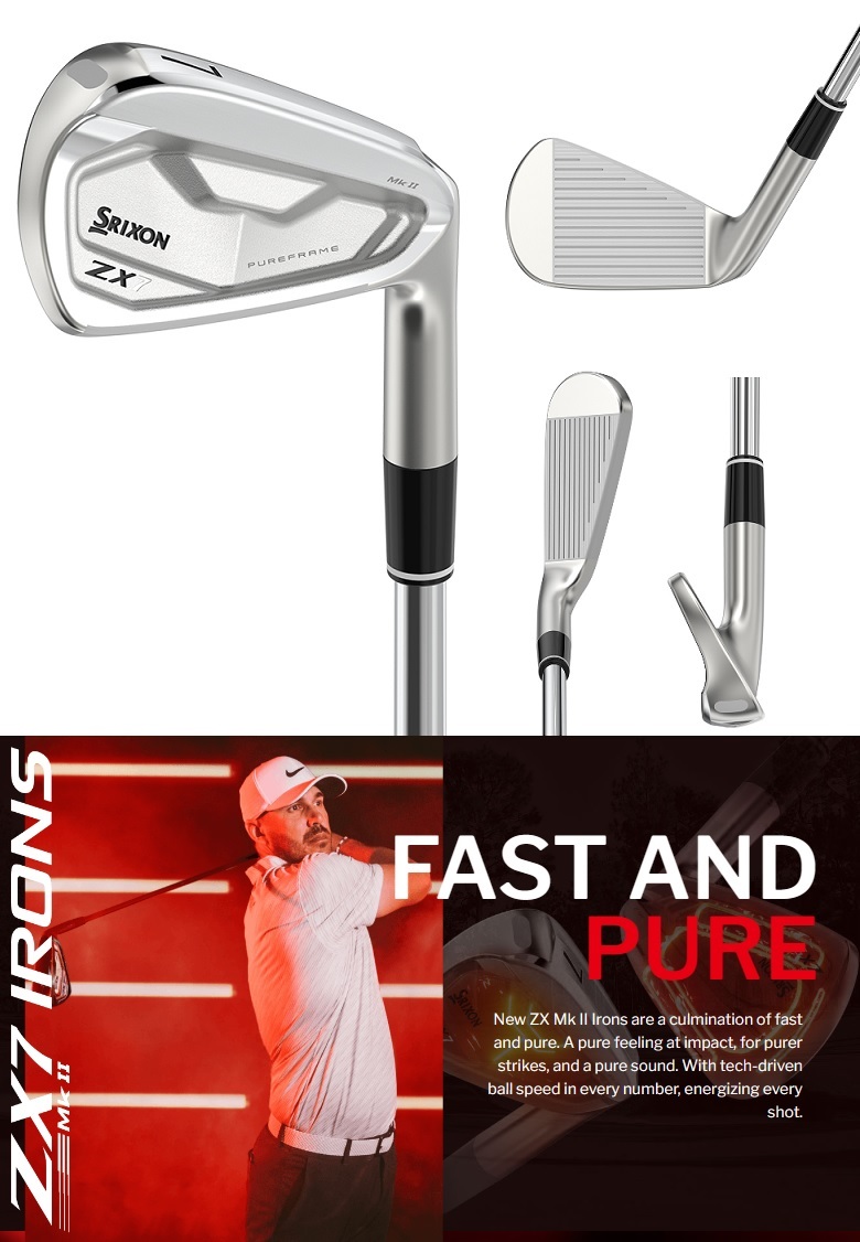 SRIXON (単品アイアン)Srixon ZX7 MK II Iron スリクソン MK2 単品