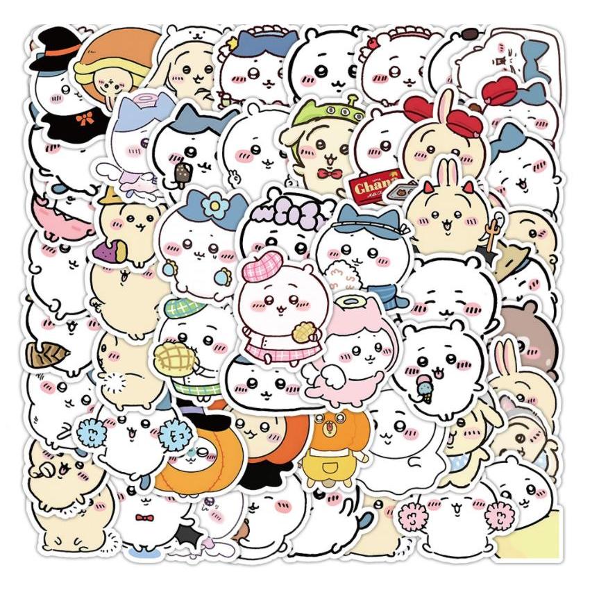ちいかわ ステッカー 120枚セット 防水シール Q版 アニメ キャラクター