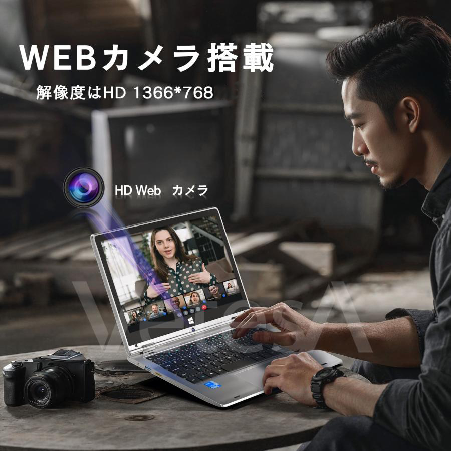 VETESA タブレット ノートパソコン 新品 タッチパネル 軽量薄型