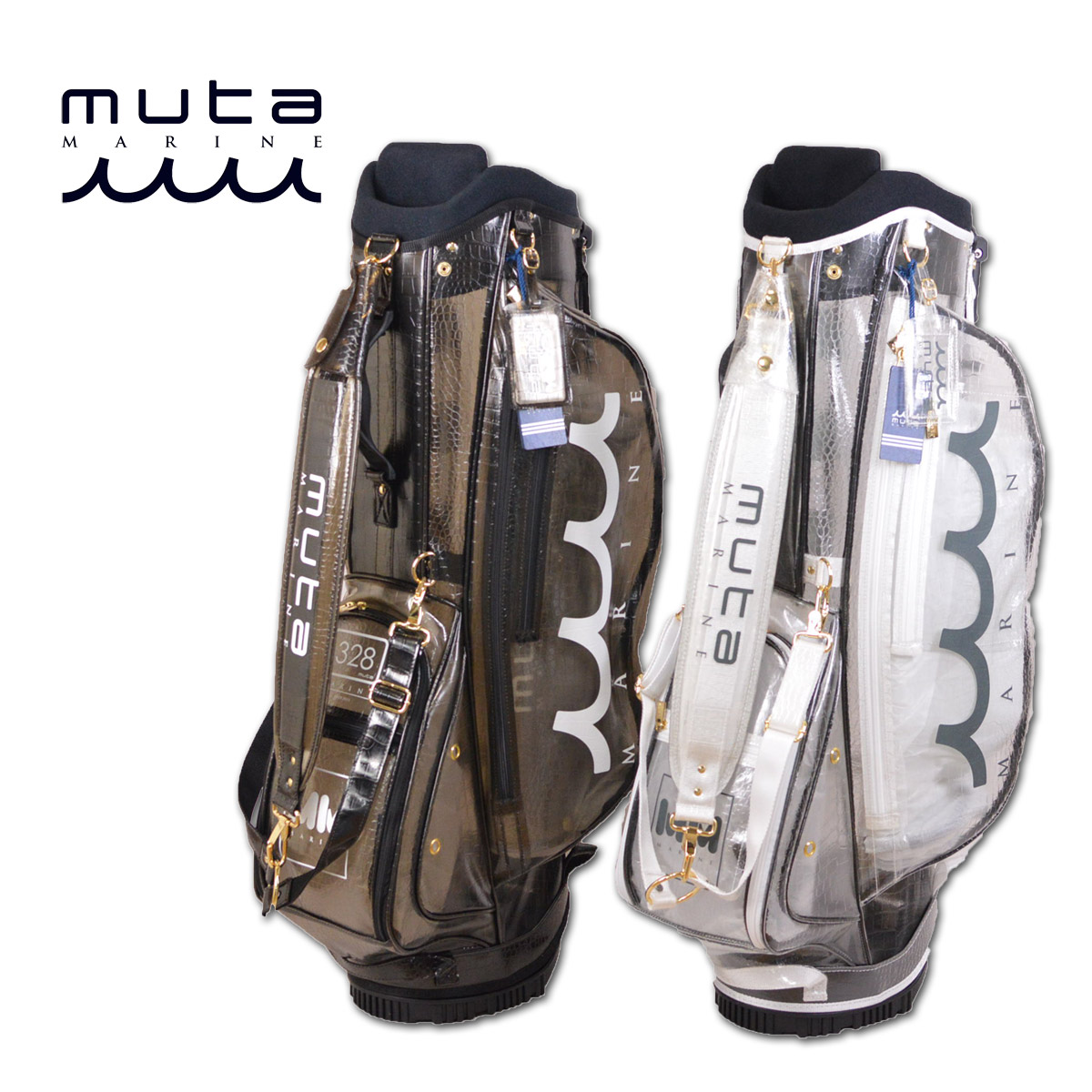 muta（ムータ） キャディバッグ ゴルフバッグ 8.5インチ スタンド式