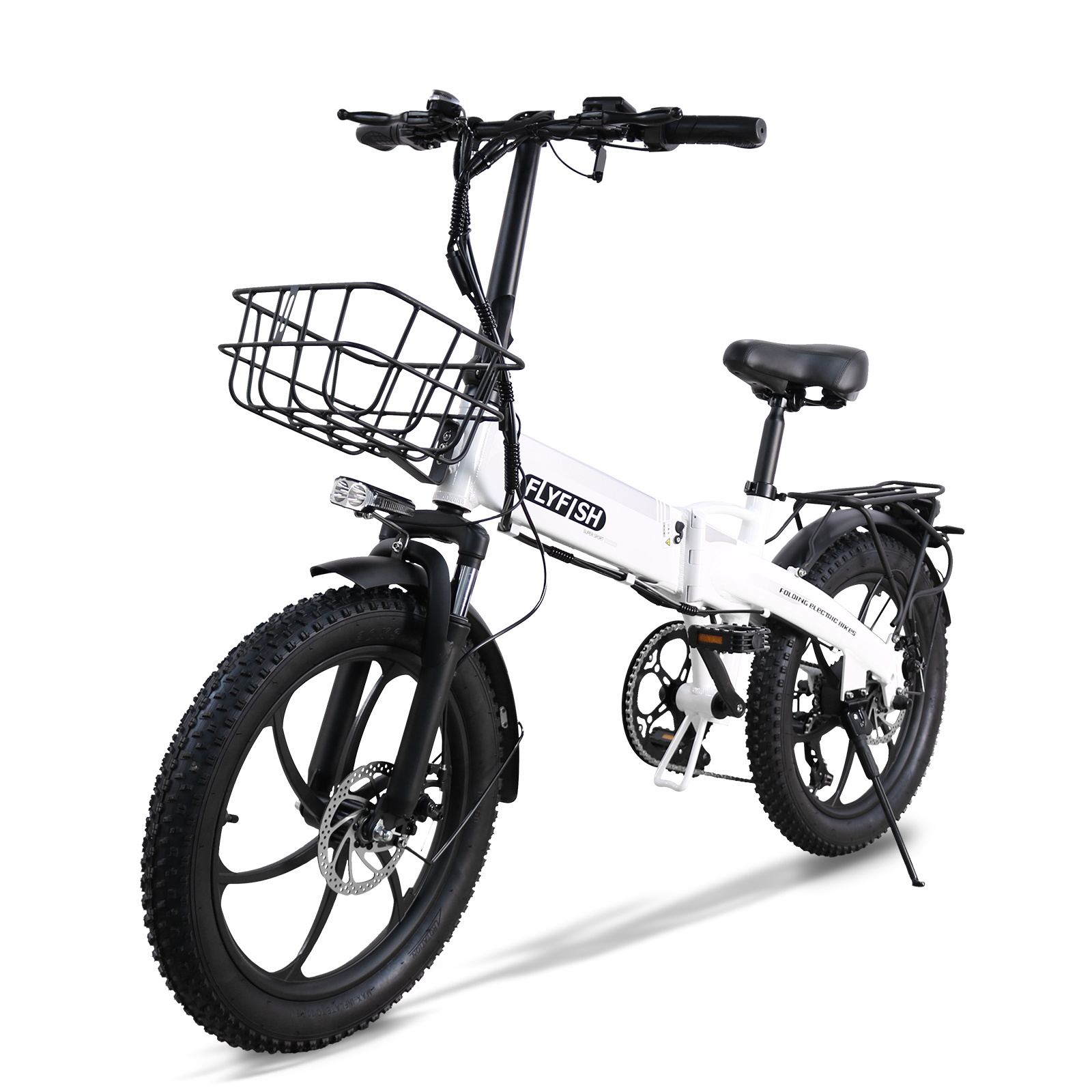 型式認定獲得 免許不要】折りたたみアシスト自転車 軽量 FLYFISH 電動