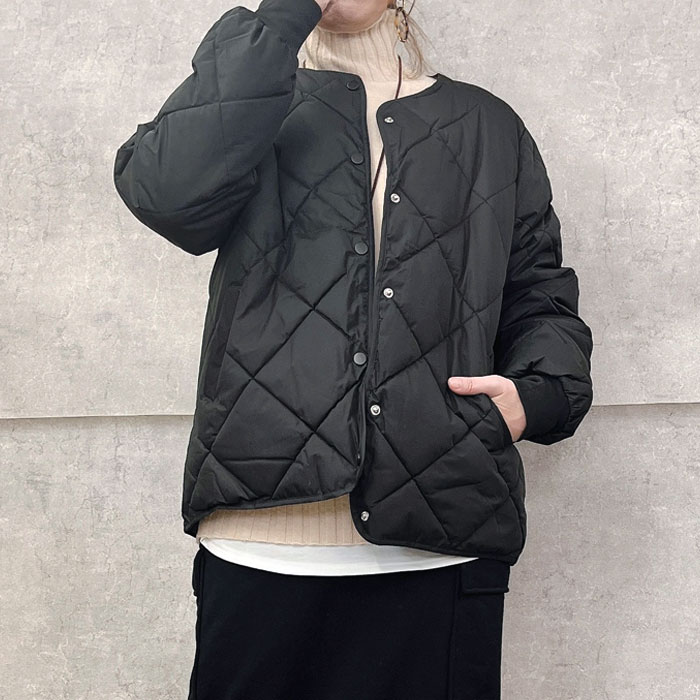 uricca（ウリッカ） 1992円 クーポンで！ キルティングジャケット 中綿