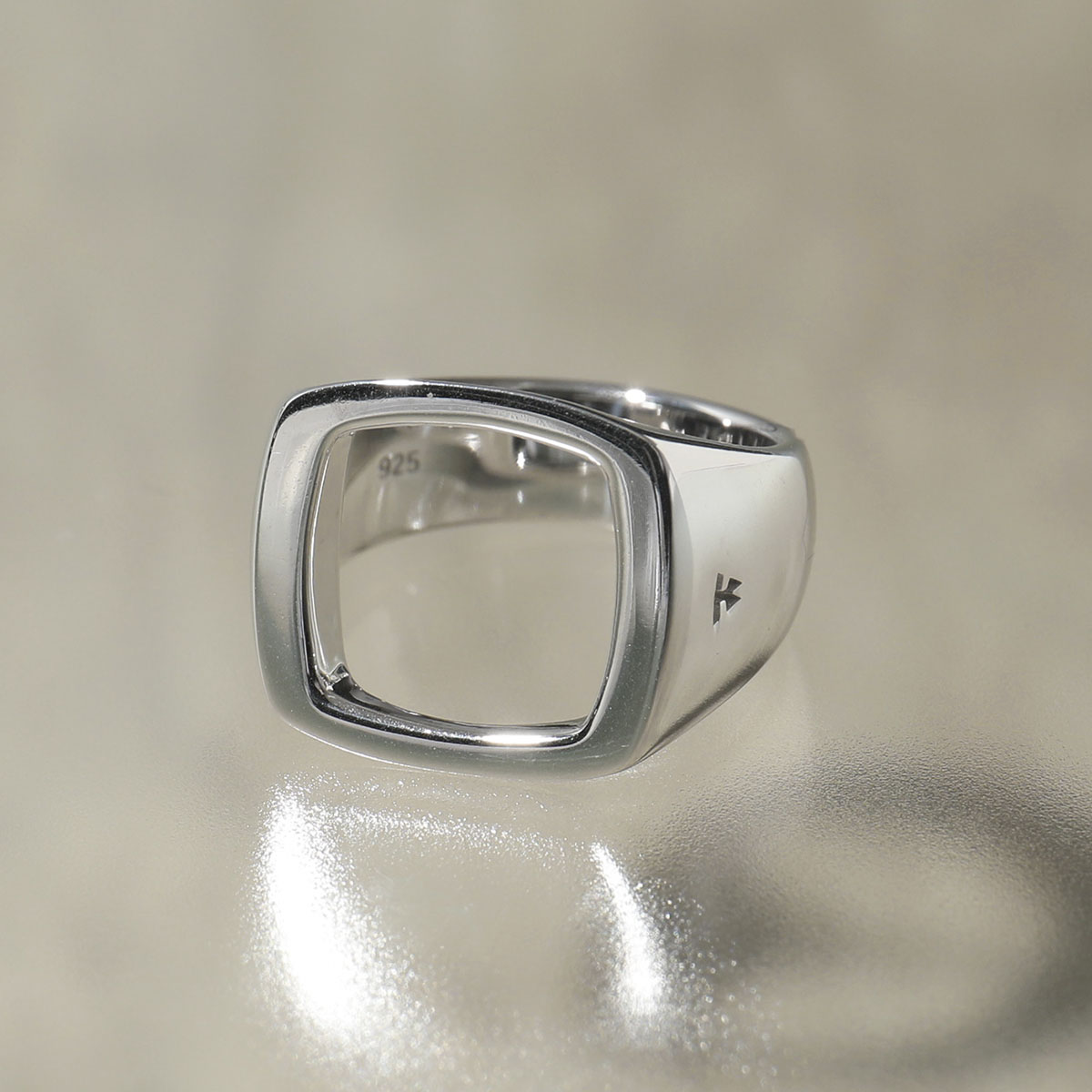 TOM WOOD（トムウッド） リング レディース Cushion Open オープン