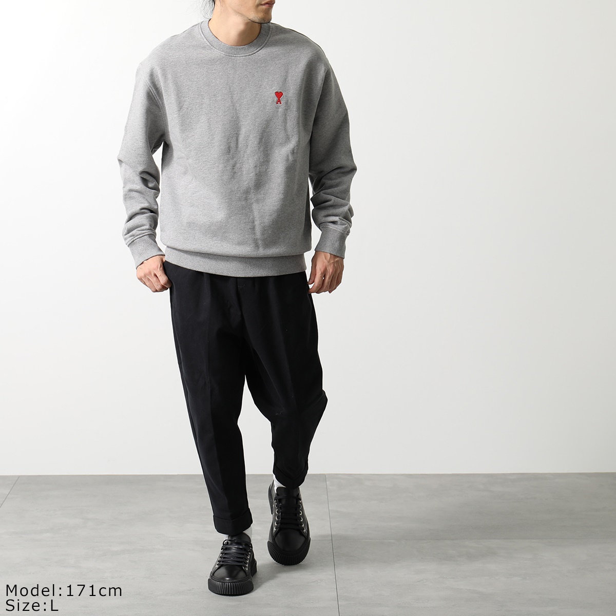 AMI Alexandre Mattiussi ami paris アミ パリス スウェット BFUSW001