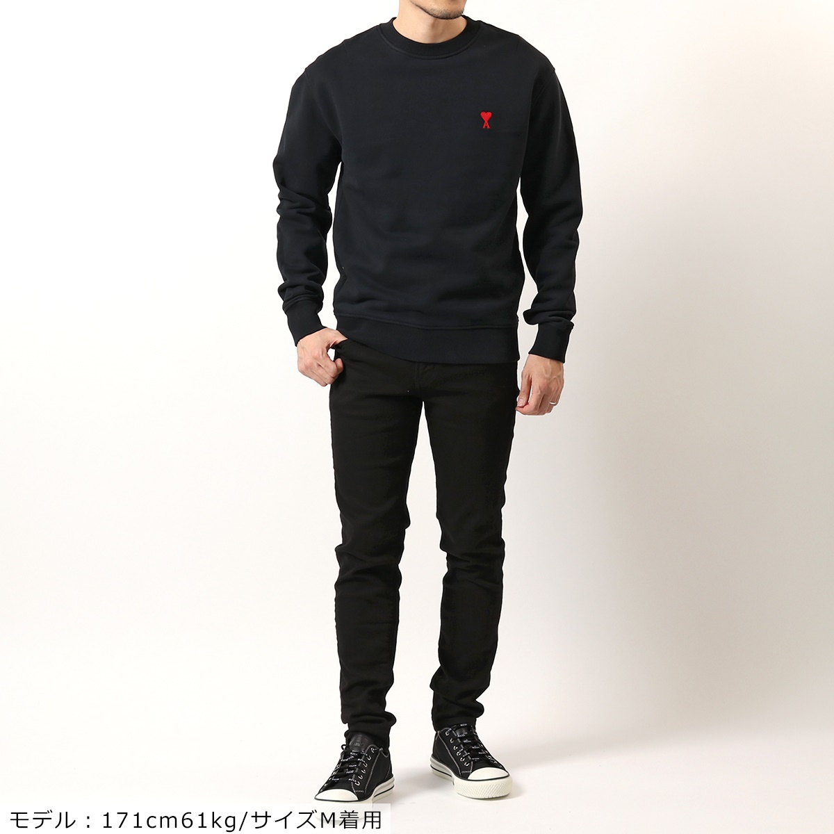 AMI Alexandre Mattiussi ami paris アミ パリス スウェット BFUSW001