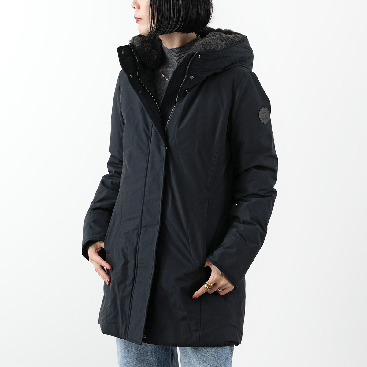 WOOLRICH（ウールリッチ） ダウンジャケット BOULDER FAUX FUR PARKA