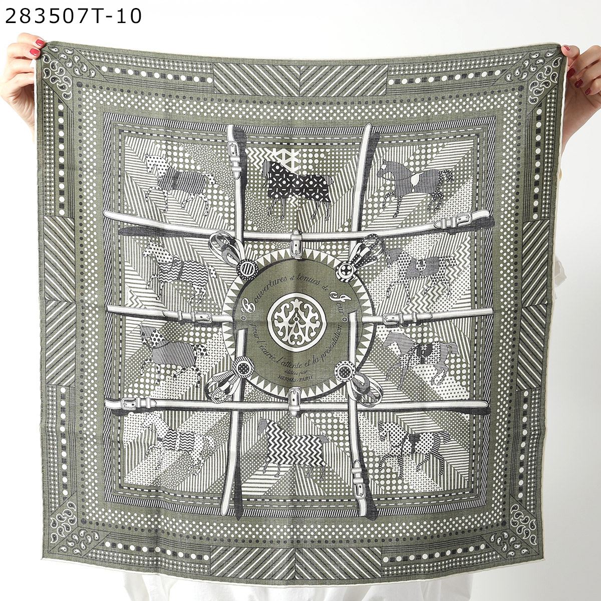 HERMES（エルメス） スカーフ CARRE カレH 65×65 284135T 283507T