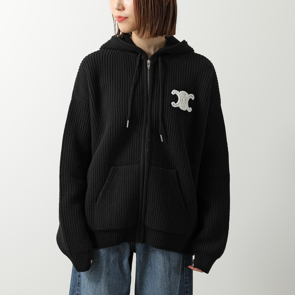 CELINE（セリーヌ） セーター RY0JF0ZTQ.38NO レディース リブ ニット