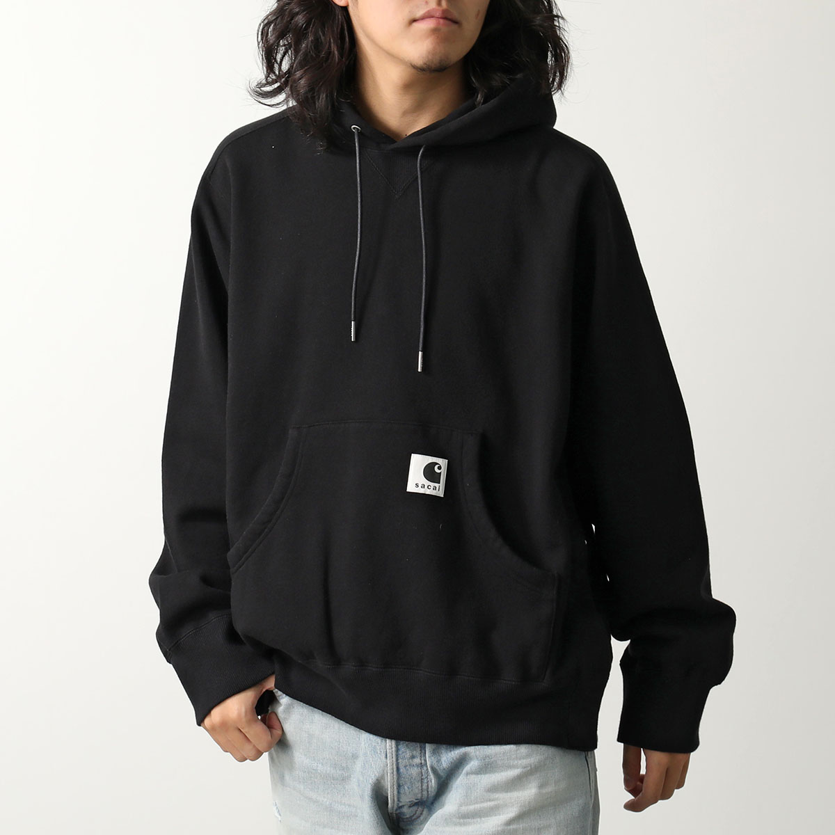 sacai（サカイ） × Carhartt WIP カーハート コラボ フーディ Cotton