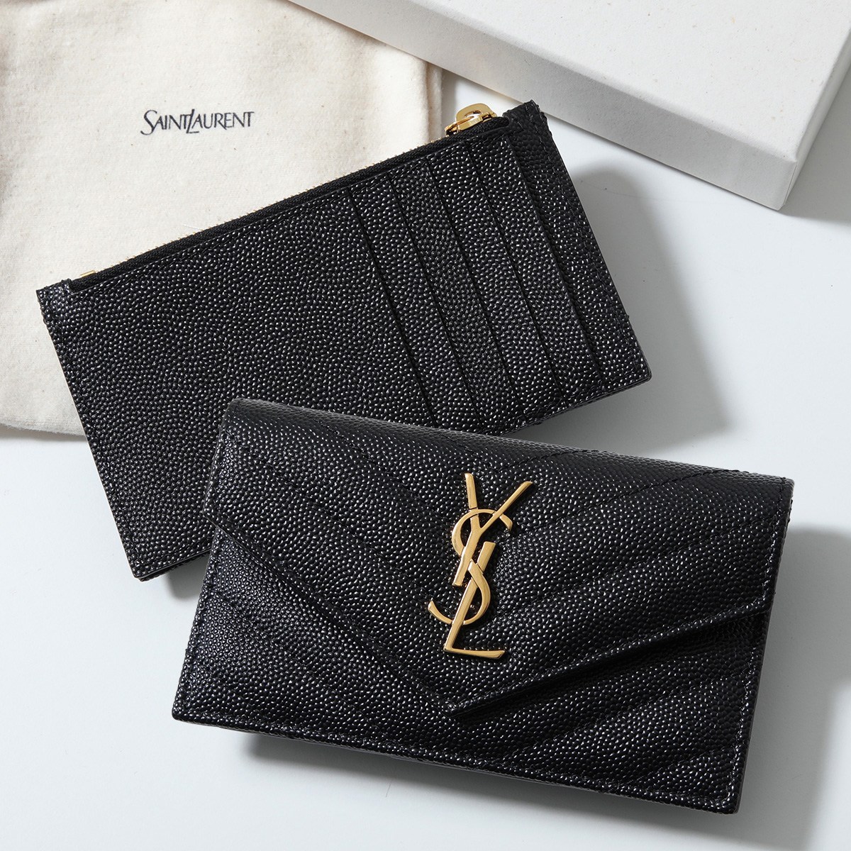 SAINT LAURENT サンローラン コインケース 612808 BOW01 レディース