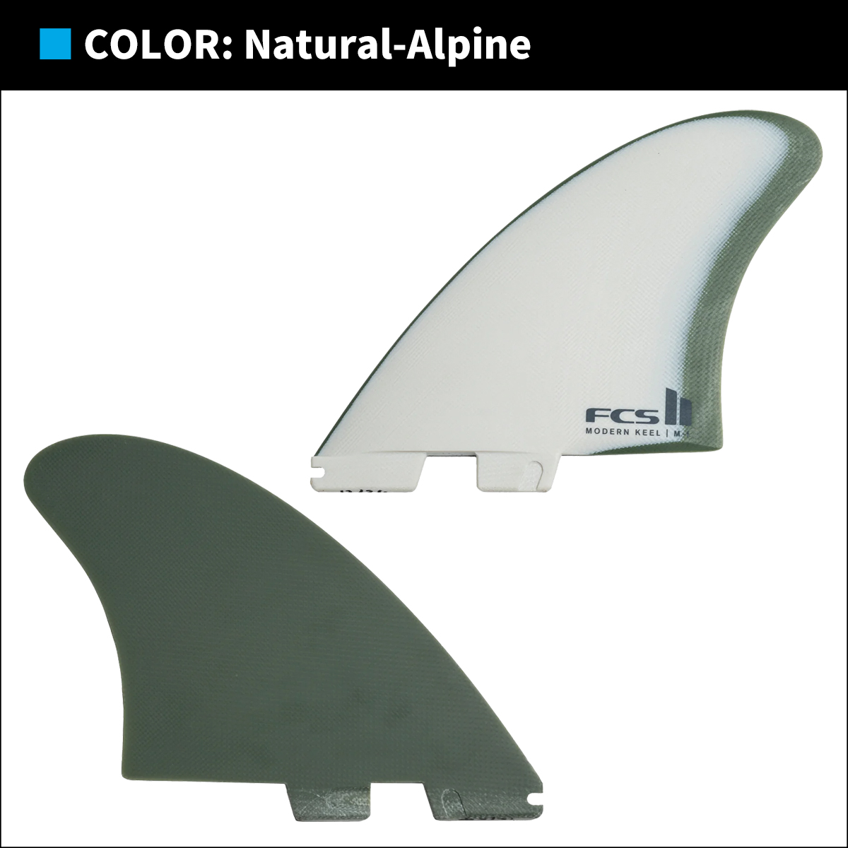 FCS 3月中旬〜4月中旬 予約 26 FCS2 フィン モダンキール ツインフィン