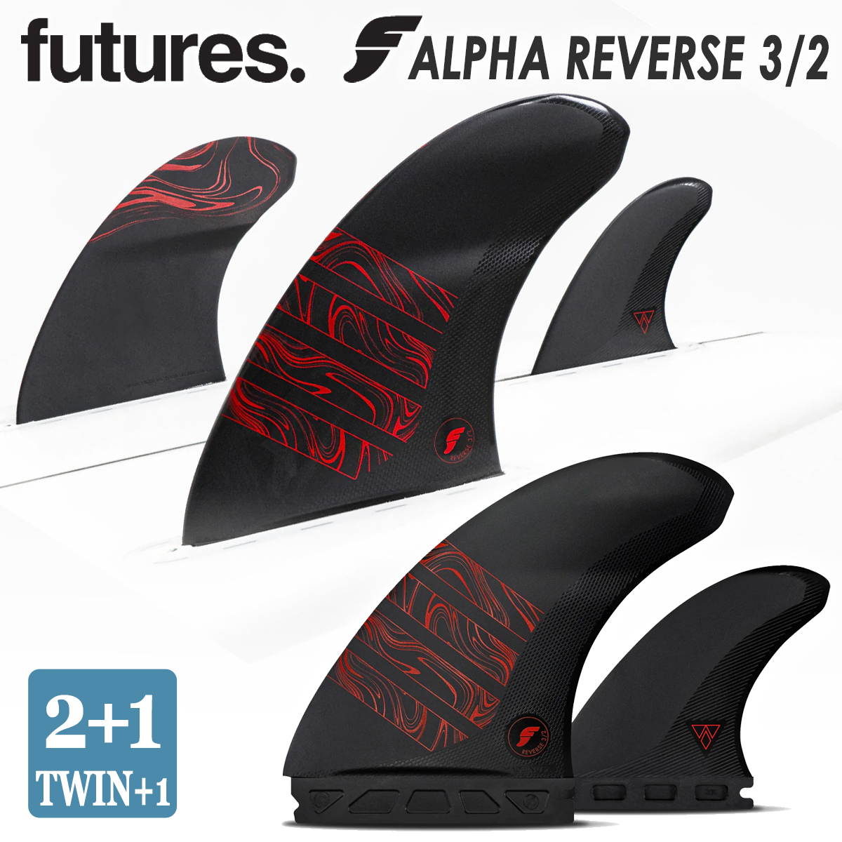 futures.（フューチャー） 24 futures. フィン ALPHA REVERSE 3/2 TWIN