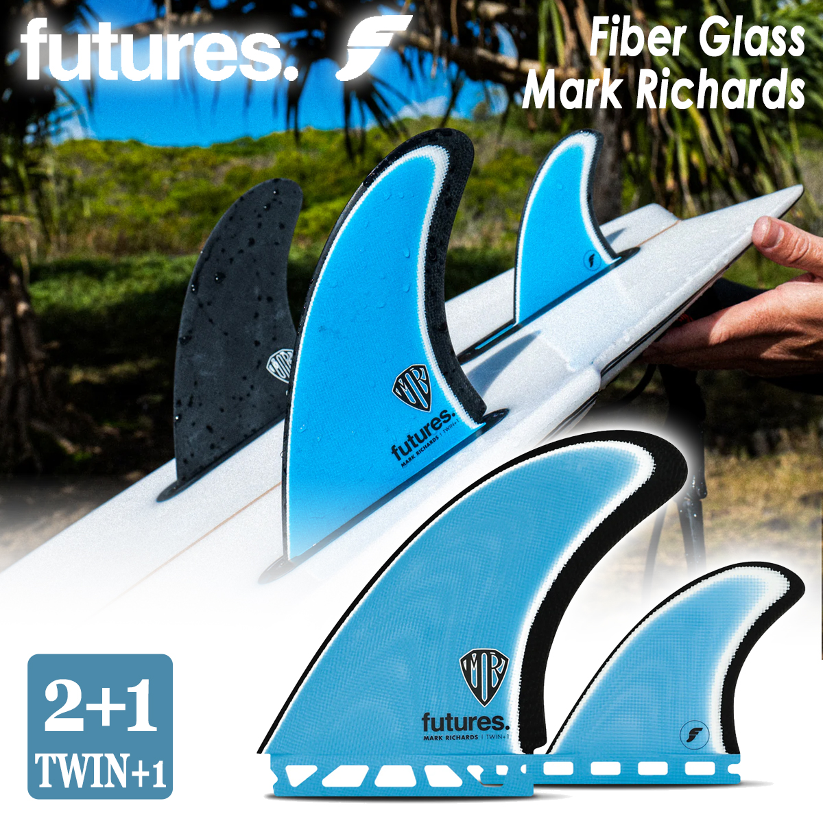 futures.（フューチャー） 25 futures. フィン 2+1 マークリチャーズ