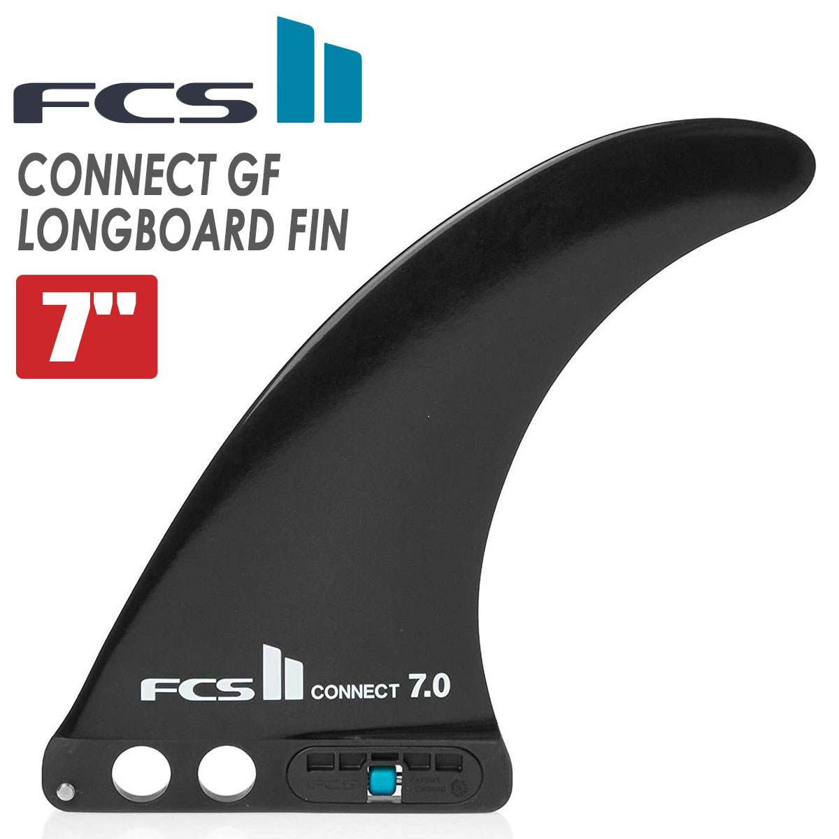 FCS 26 FCS2 ロングボード フィン CONNECT GF LONGBOARD FIN 7