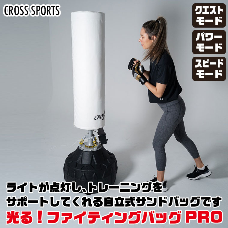 CROSS SPORTS 光る! ファイティングバッグPRO サンドバッグ