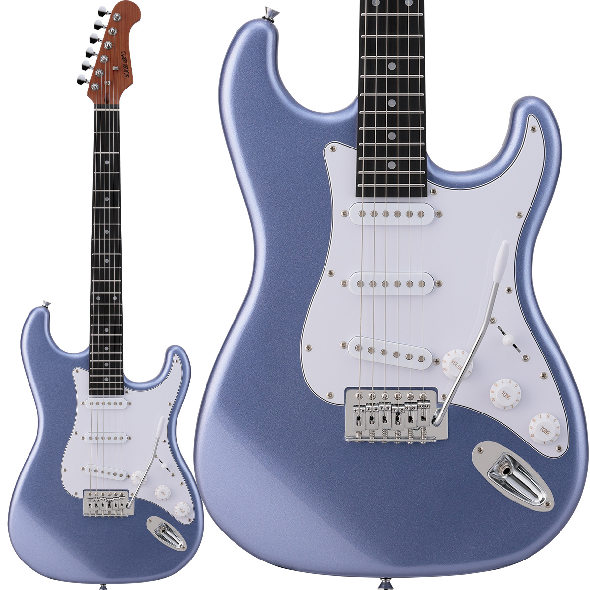 BUSKER'S バスカーズ BST-Standard ストラトキャスタータイプ エレキ