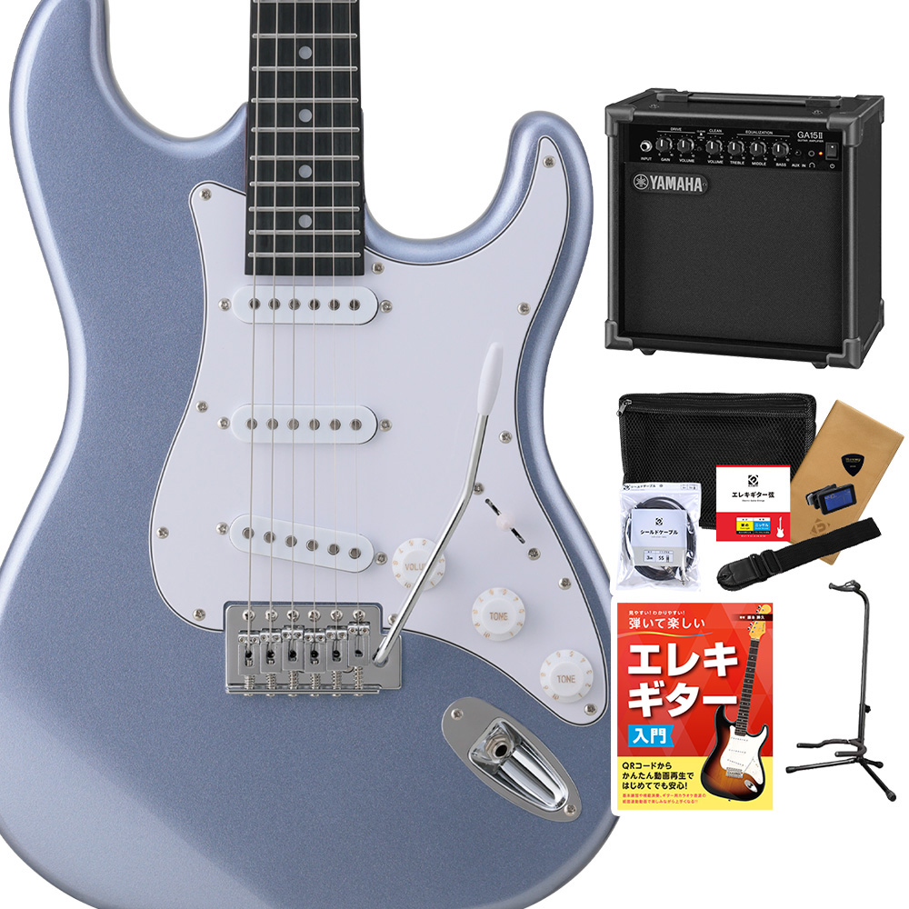 BUSKER'S バスカーズ BST-Standard エレキギター初心者12点セット
