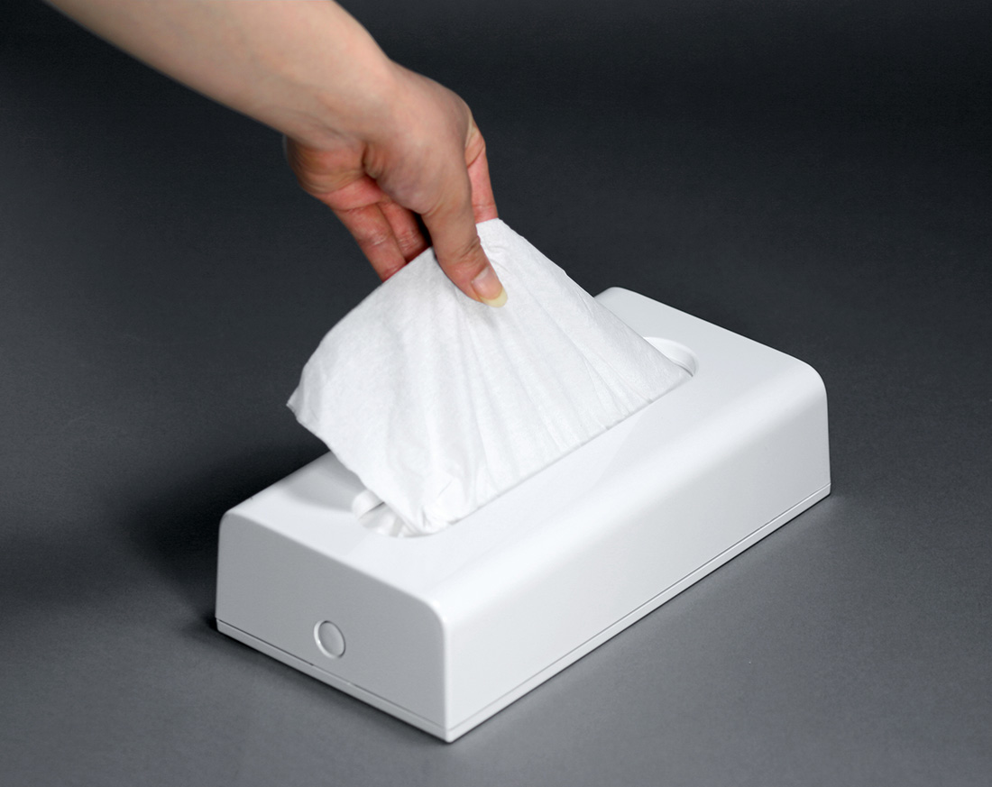 gedy ゲディ ティッシュボックス ホワイト Tissue Box White Makio