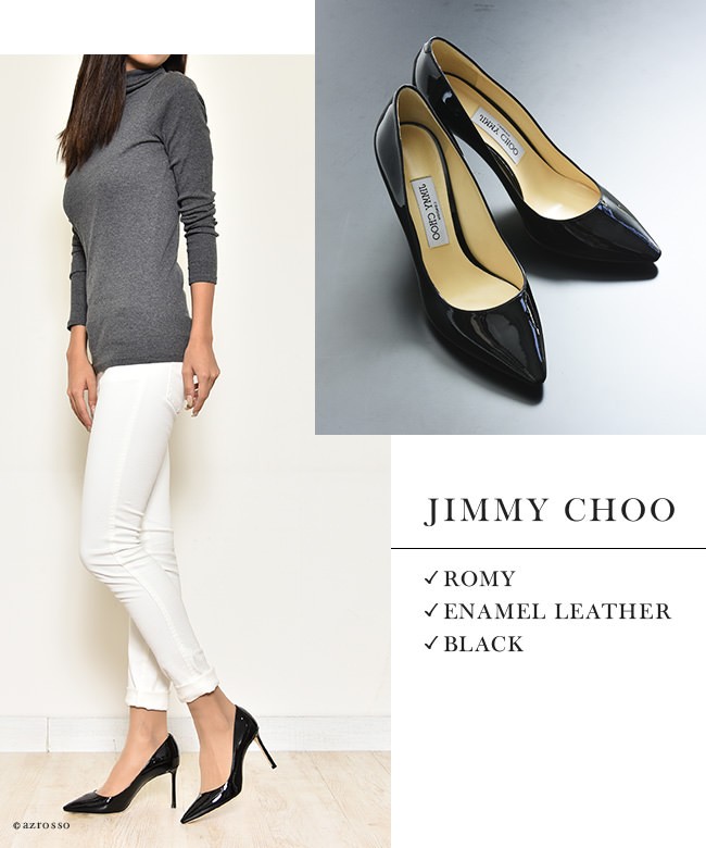 JIMMY CHOO（ジミーチュウ） 正規品 パンプス エナメル レザー