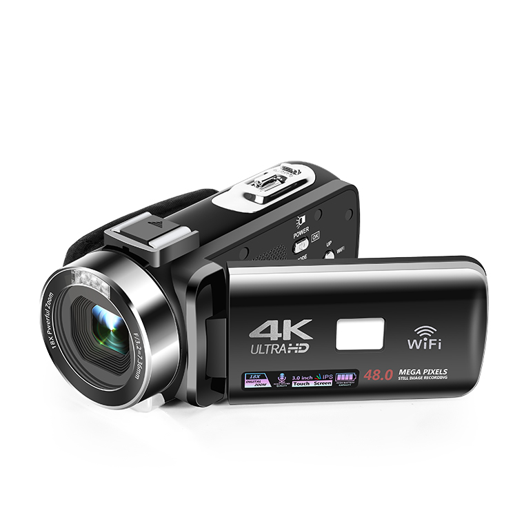 L&Lスマホサービス 【15,980円→13,980円12時間特売】 ビデオカメラ 4K
