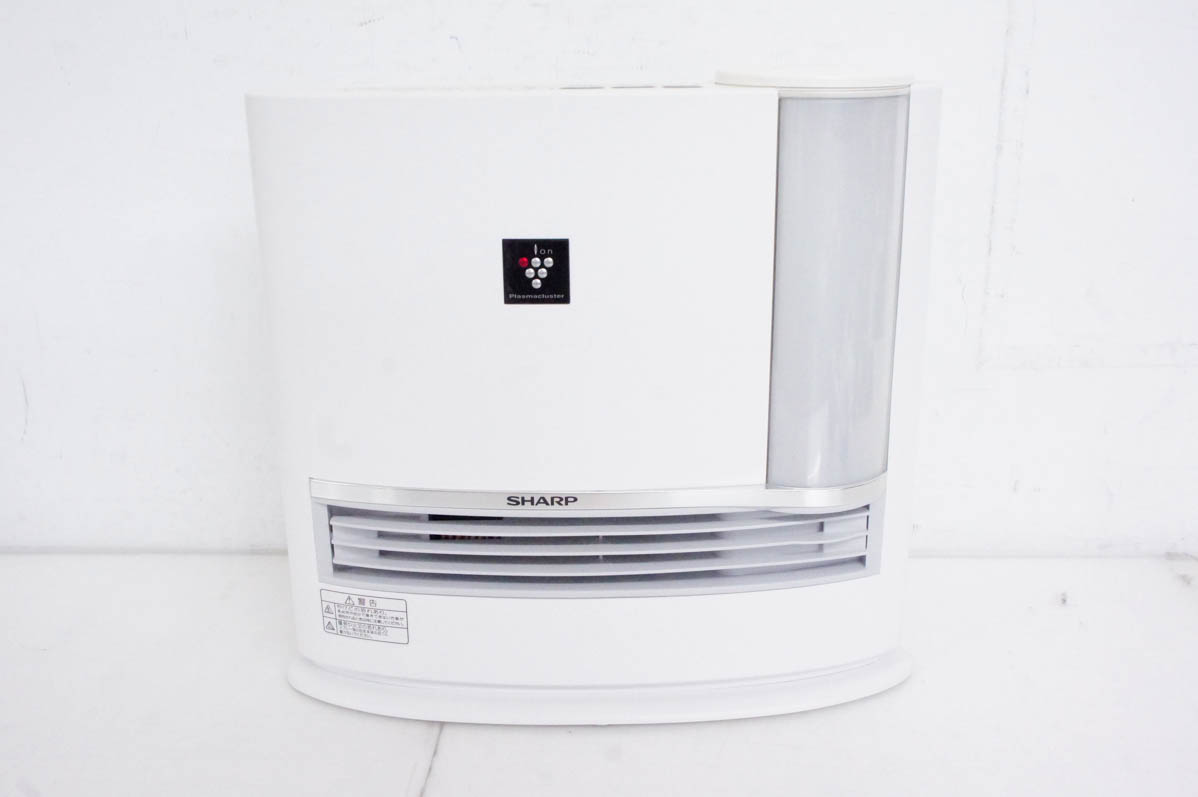 中古 SHARPシャープ 加湿セラミックファンヒーター プラズマクラスター