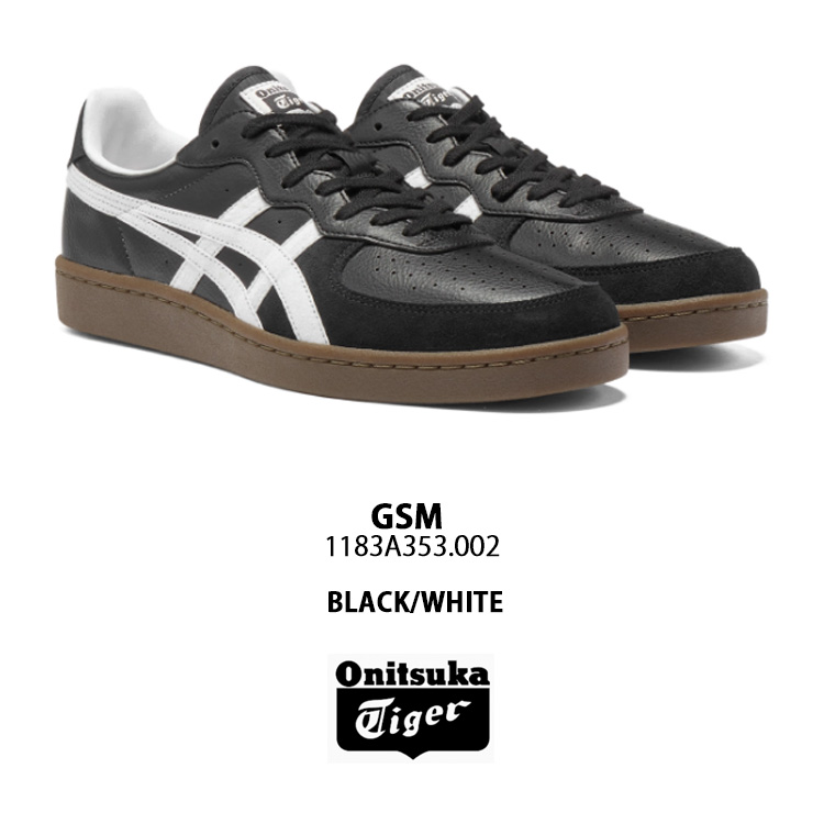 Onitsuka Tiger（オニツカタイガー） スニーカー GSM BLACK WHITE