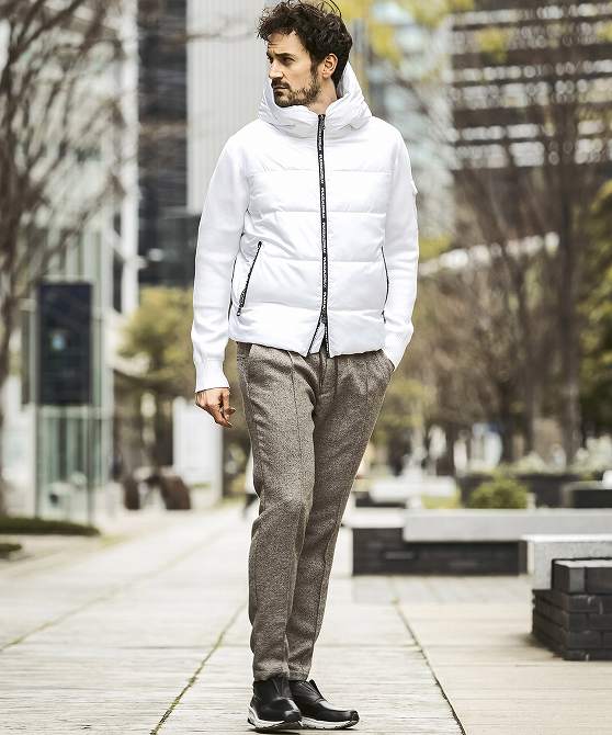 極暖 1PIU1UGUALE3 GOLF 特殊素材中綿 ブルゾン サイズ IV 極暖