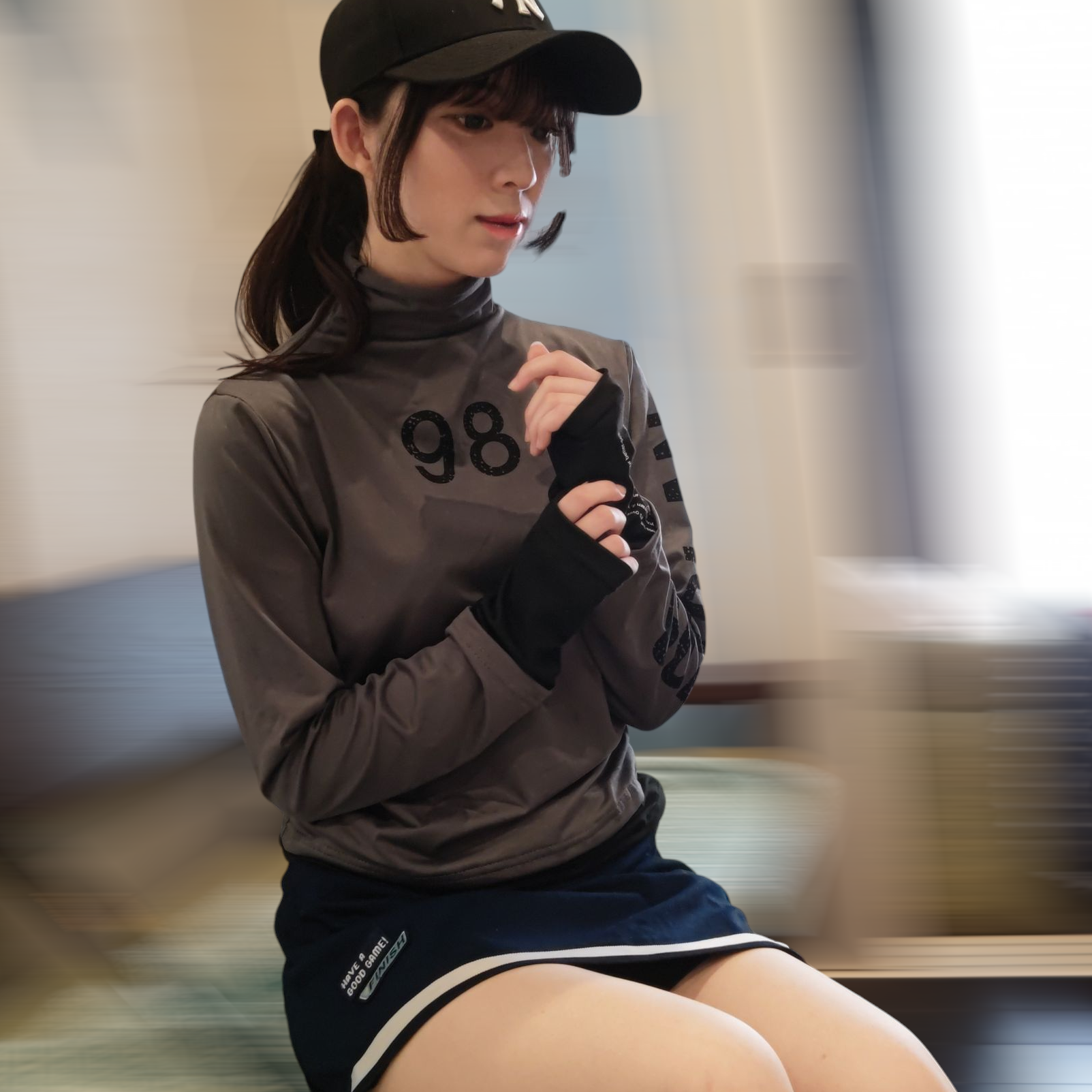 ゴルフウェア レディース トップス 長袖 春夏 UVカット 日焼け防止 uv