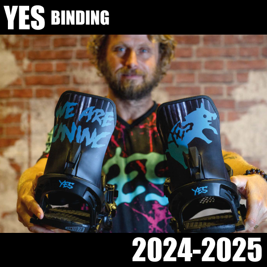 日本正規品 スノーボード ビンディング イエス YES SELECT Bright