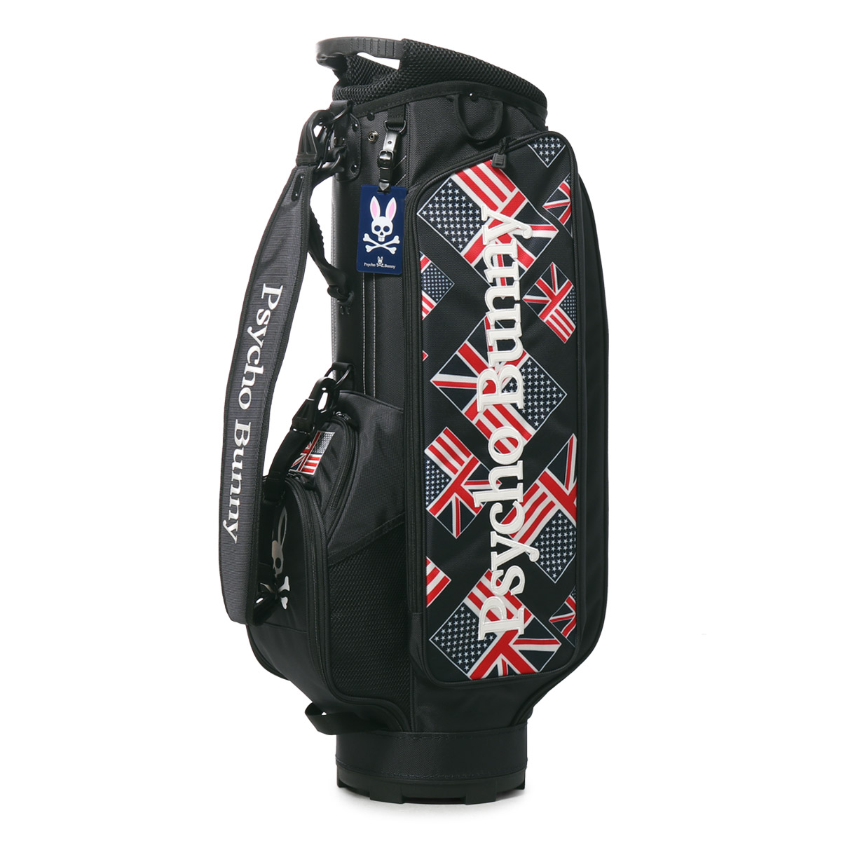 Psycho Bunny（サイコバニー） ゴルフ キャディバッグ ゴルフバッグ