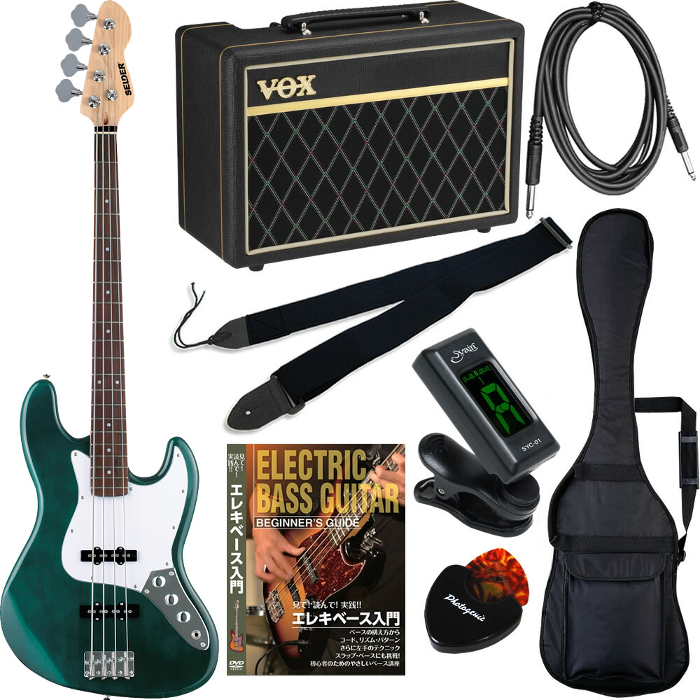 SELDER エレキベース PB-30/JB-30 VOX Pathfinder Bass 10 スーパー
