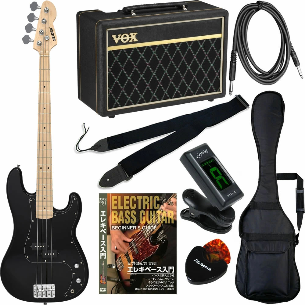 SELDER エレキベース PB-30/JB-30 VOX Pathfinder Bass 10 スーパー