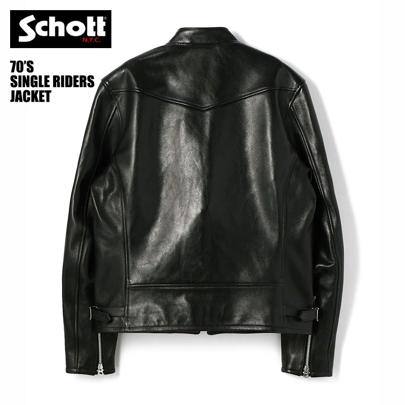 Schott N.Y.C（ショット） Schott レザージャケット 70's SINGLE