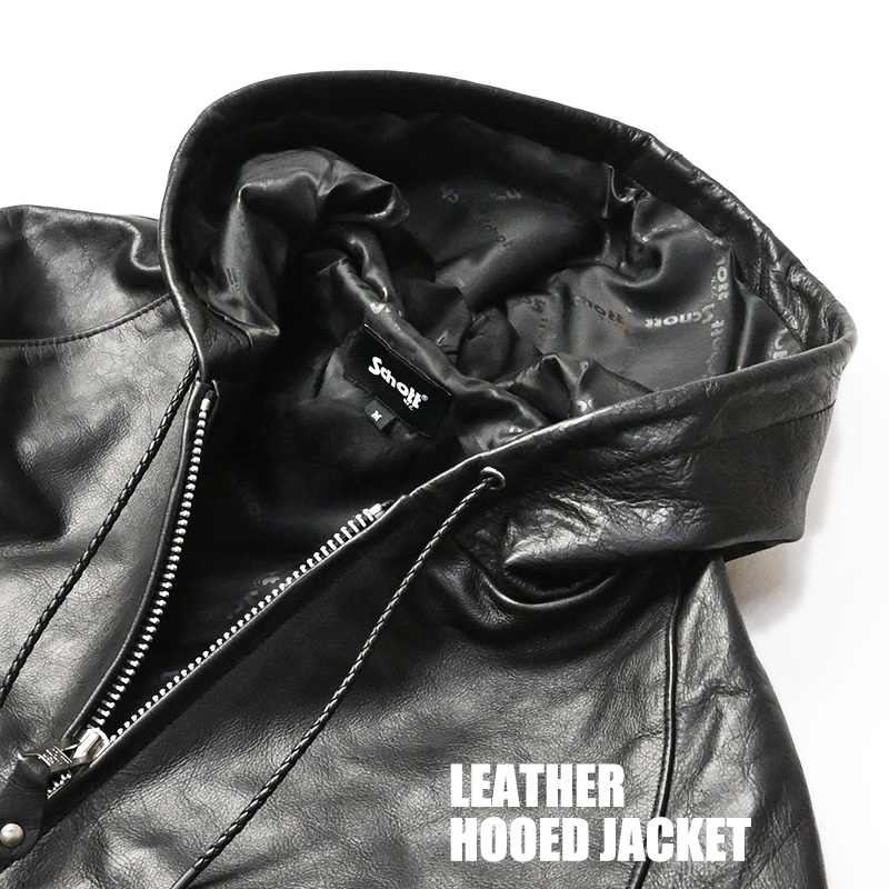 Schott N.Y.C（ショット） Schott LEATHER HOOED JACKET レザー