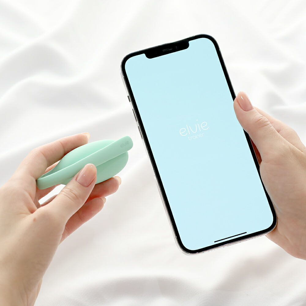 elvie エルビー トレーナー 骨盤底筋 トレーニング 膣トレ