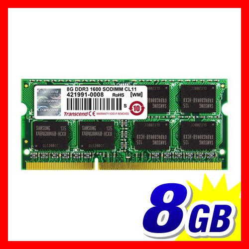 SANWA SUPPLY（サンワサプライ） Transcend ノートPC用増設メモリ 8GB