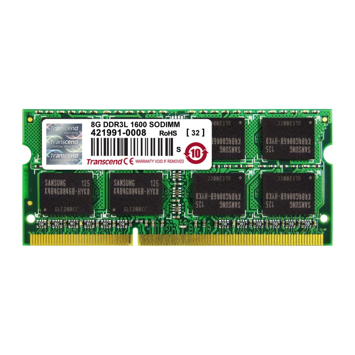 SANWA SUPPLY（サンワサプライ） ノートPC用増設メモリ 8GB Transcend