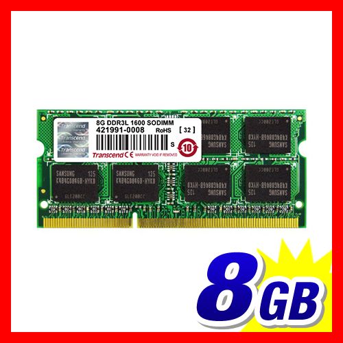 SANWA SUPPLY（サンワサプライ） ノートPC用増設メモリ 8GB Transcend