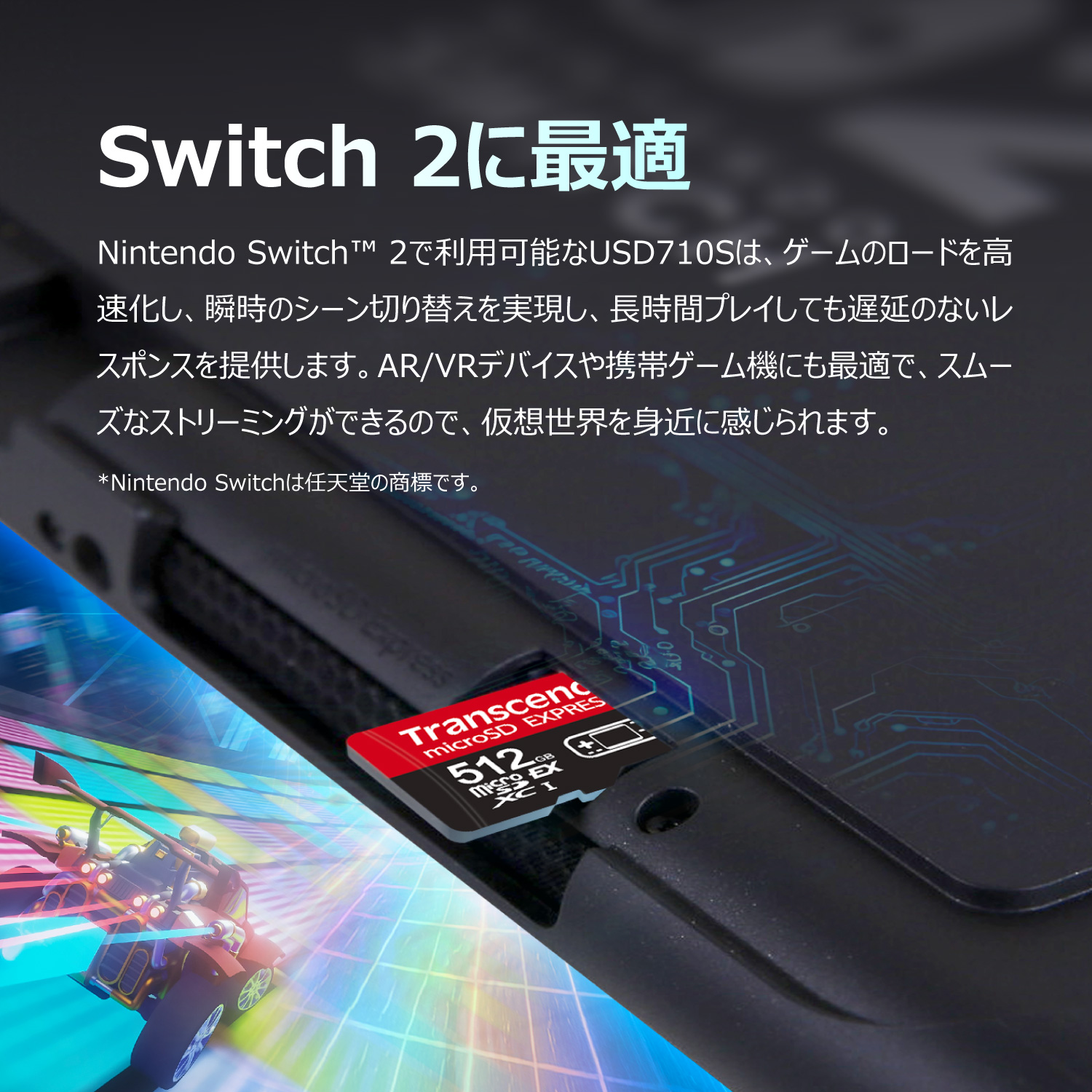 SANWA SUPPLY（サンワサプライ） microSD Express 512GB Nintendo