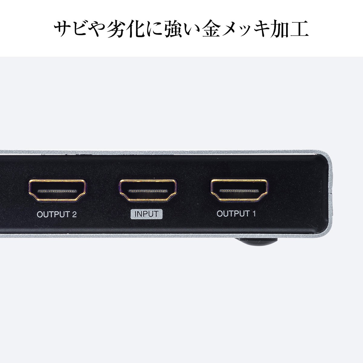 SANWA SUPPLY（サンワサプライ） HDMI 分配器 スプリッター 1入力 2