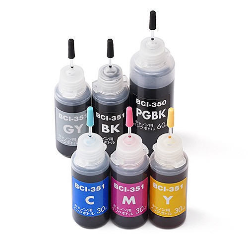 PIXUS BCI-351＋BCI-350/6MP キャノン CANON 互換 インクカートリッジ+