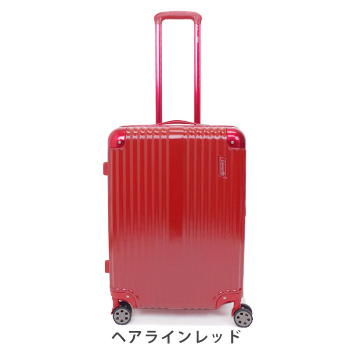 Coleman（コールマン） キャリーケース mサイズ 拡張 スーツケース