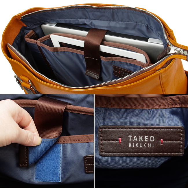 タケオキクチ レポート トートバッグ TAKEO KIKUCHI tk-712702｜ONLINE