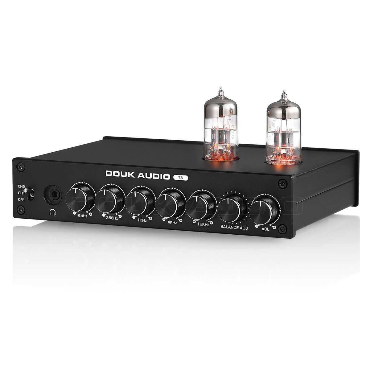 HiFi 6N3 真空管 5バンド EQ プリアンプ イコライザー XLR ホーム