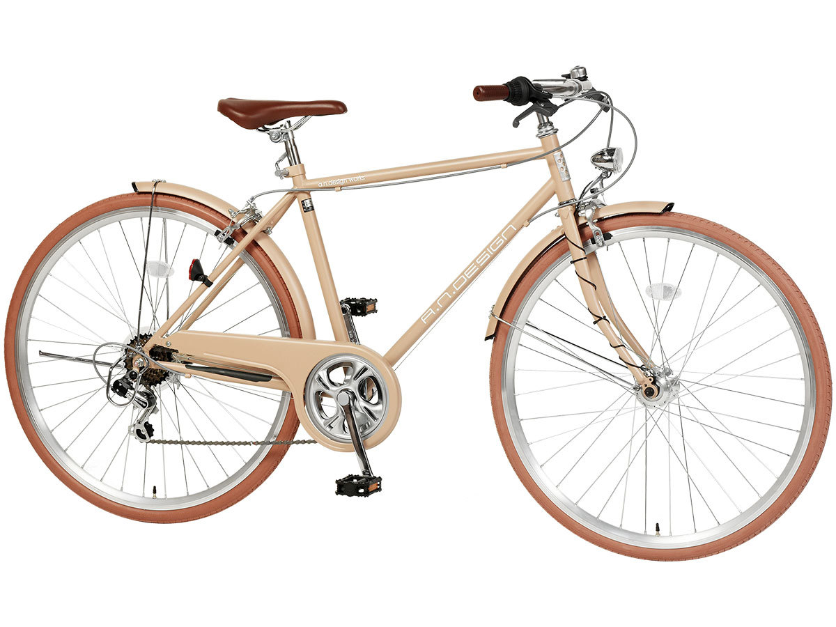 a.n.design-works クロスバイク 700c 初心者 420mm 480mm 自転車 本体