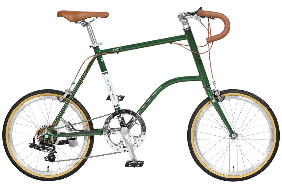 a.n.design-works 自転車 20インチ ミニベロ ロード 7段変速 軽量 406